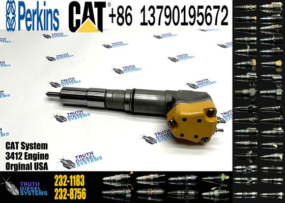 Diesel Excavator Engine Parts Fuel Injector 232-1183 10R-1267 174-7526 for CAT 3412E 5110B Diesel Engine