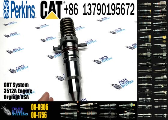 New Diesel Engine Injector for C-aterpillar C3512A Common Rail 0R-1759 7E-9983 9Y-4544 0R-3883 0R-0906 7C-4173 6I-3075 7C-9578