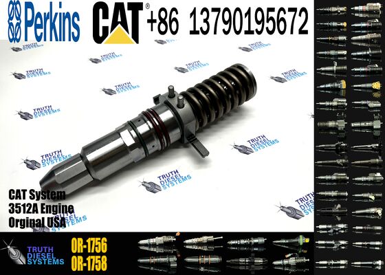 High Quality 3500A Diesel Fuel Injector 7E-3382 0R-2923 4P-9076 0R-1756 7E3382 0R2923 4P9076 0R1756