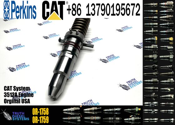 3512A 3500A Engine Fuel Injector 0R-1759 0R1759 0R-1758 0R1758