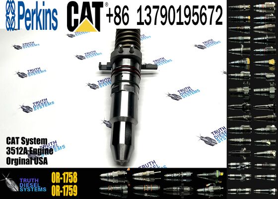 3512A 3500A Engine Fuel Injector 0R-1759 0R1759 0R-1758 0R1758