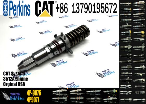 4P9076 Fuel Injector 4P-9076 for 3500A Engine SR4B SR4 Generator 3512 3516 3508 Industrial Marine Engine 789 Truck 4P9076