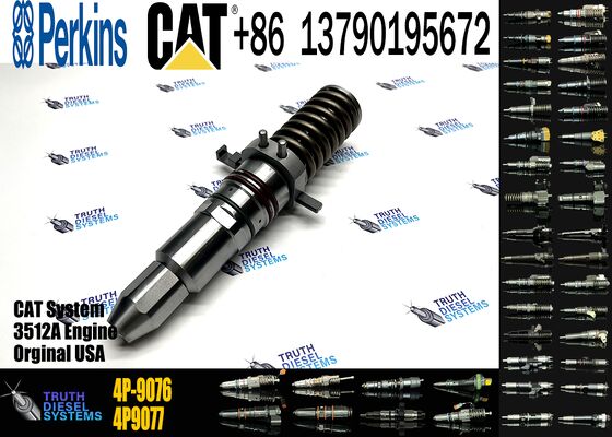 4P9076 Fuel Injector 4P-9076 for 3500A Engine SR4B SR4 Generator 3512 3516 3508 Industrial Marine Engine 789 Truck 4P9076