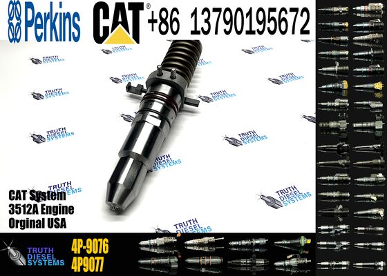 4P9076 Fuel Injector 4P-9076 for 3500A Engine SR4B SR4 Generator 3512 3516 3508 Industrial Marine Engine 789 Truck 4P9076