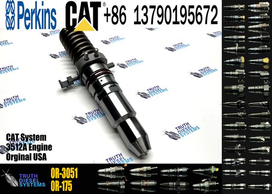New C-aterpillar C3512A Common Rail Diesel Engine Injector Model 10R-1252 OR-3051 7E-9983 9Y-4544 0R-3883 0R-0906