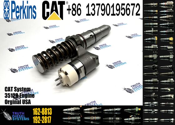 JELXEL Excavator Parts Suppliers 3512B Fuel Injector 1628813 162-8813 386-1752 3920200 392-0200 for 3512B Engine