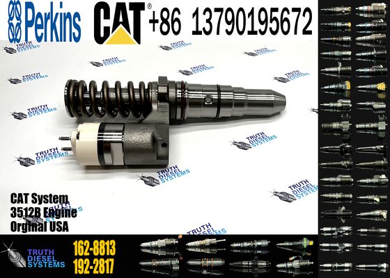 JELXEL Excavator Parts Suppliers 3512B Fuel Injector 1628813 162-8813 386-1752 3920200 392-0200 for 3512B Engine