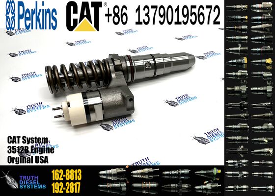JELXEL Excavator Parts Suppliers 3512B Fuel Injector 1628813 162-8813 386-1752 3920200 392-0200 for 3512B Engine