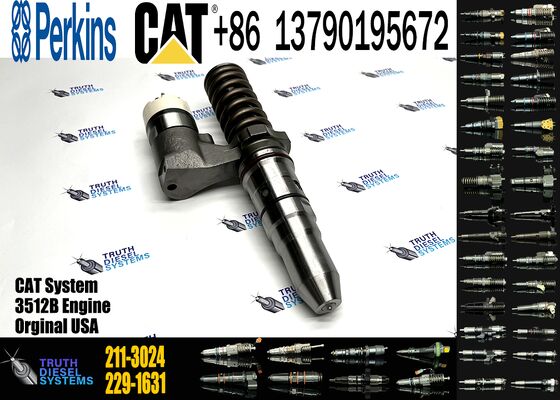 C15 Diesel Fuel Injector 211-3024 Common Rail Fuel Injector 10R8502 for C-ATERPILLAR CAT 834G