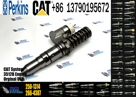 AUTOJIA 3508B/3512B/3516B High Quality Injector Excavator Engine Injectors 250-1314 10R-1290