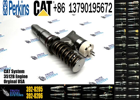 Diesel Fuel Injector for 3508 3512 Diesel Engine Parts 392-0205 Common Rail Fuel Injector for C-aterpillar CAT Engine