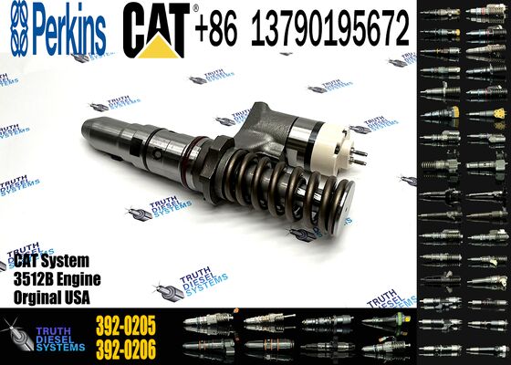 Diesel Fuel Injector for 3508 3512 Diesel Engine Parts 392-0205 Common Rail Fuel Injector for C-aterpillar CAT Engine