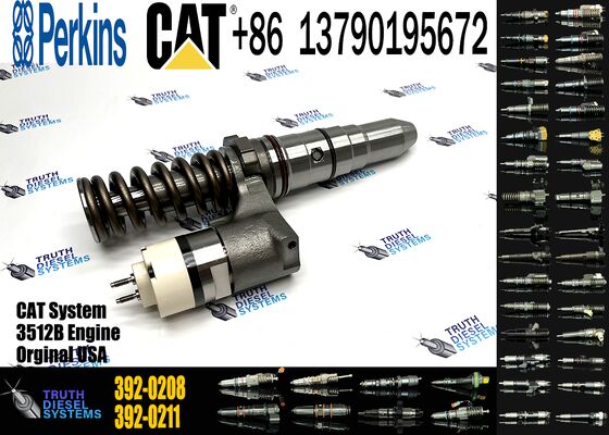 New Aluminum Wheel Loader Diesel Engine Fuel Injector 3508 3512B 392-0208 3920208