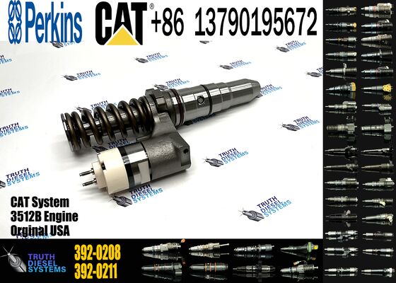 New Aluminum Wheel Loader Diesel Engine Fuel Injector 3508 3512B 392-0208 3920208