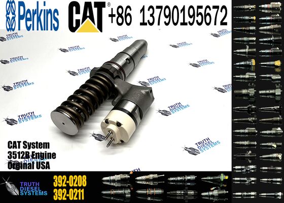 New Aluminum Wheel Loader Diesel Engine Fuel Injector 3508 3512B 392-0208 3920208
