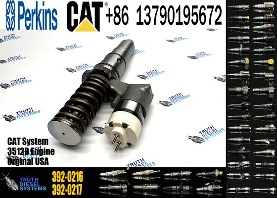 Golden Vidar Machinery Engine Parts Common Rail Diesel Injector 392-0216 for CAT 3508B 3512C 3516C 3524 Engine