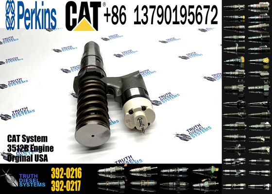 Golden Vidar Machinery Engine Parts Common Rail Diesel Injector 392-0216 for CAT 3508B 3512C 3516C 3524 Engine