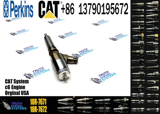 New Diesel Common Rail Fuel Injector 10R-7671 10R7671 2645A746 for C6.6engine in Stock