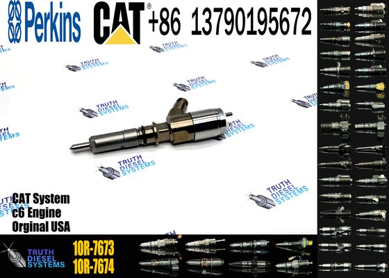 IZUMI ORIGINAL Fuel Injector 306-9390 C6.6 diesel Engine Parts Common Rail Injector 3069390 10R-7673 2645A749 for c-aterpillar