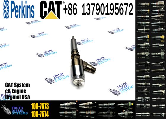 IZUMI ORIGINAL Fuel Injector 306-9390 C6.6 diesel Engine Parts Common Rail Injector 3069390 10R-7673 2645A749 for c-aterpillar