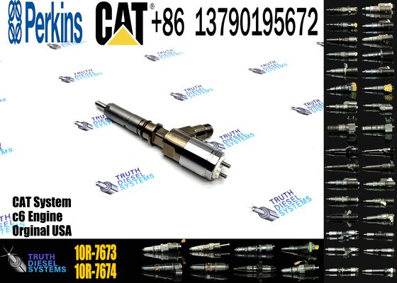 IZUMI ORIGINAL Fuel Injector 306-9390 C6.6 diesel Engine Parts Common Rail Injector 3069390 10R-7673 2645A749 for c-aterpillar