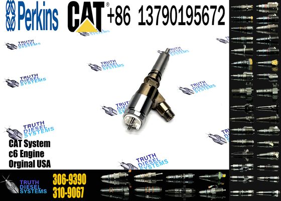 IZUMI ORIGINAL Fuel Injector 306-9390 C6.6 diesel Engine Parts Common Rail Injector 3069390 10R-7673 2645A749 for c-aterpillar