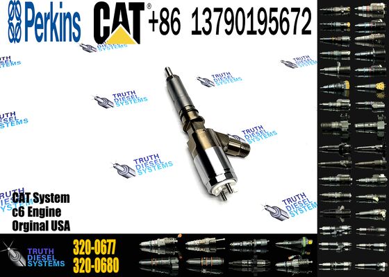 New Diesel Common Rail Fuel Injector 320-0677 10R-7671 2645A746 for Sprayer Excavator C4.2/C6.4 C4.4/C6.6 Truck Parts Excavator Truck Parts Steel