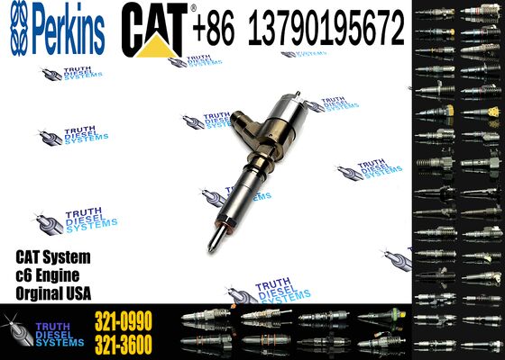 New Diesel Common Rail Fuel Injector 321-0990 3210990 for C6.6 Engine in Stock