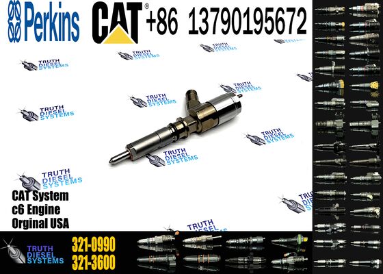 New Diesel Common Rail Fuel Injector 321-0990 3210990 for C6.6 Engine in Stock