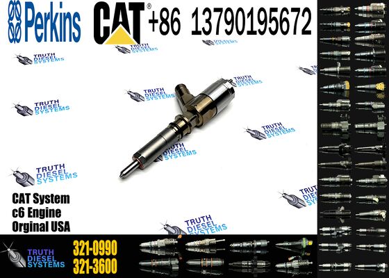 New Diesel Common Rail Fuel Injector 321-0990 3210990 for C6.6 Engine in Stock