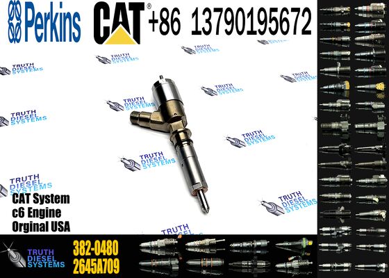2645A709 Common Rail Injector 320-0680 2645A709 295-9130 382-0480 282-0490 for C6 C6.6 1106D-E66TA Engine