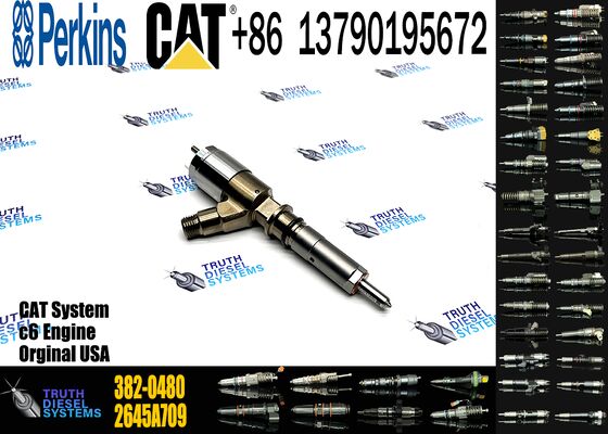 2645A709 Common Rail Injector 320-0680 2645A709 295-9130 382-0480 282-0490 for C6 C6.6 1106D-E66TA Engine