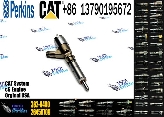 2645A709 Common Rail Injector 320-0680 2645A709 295-9130 382-0480 282-0490 for C6 C6.6 1106D-E66TA Engine
