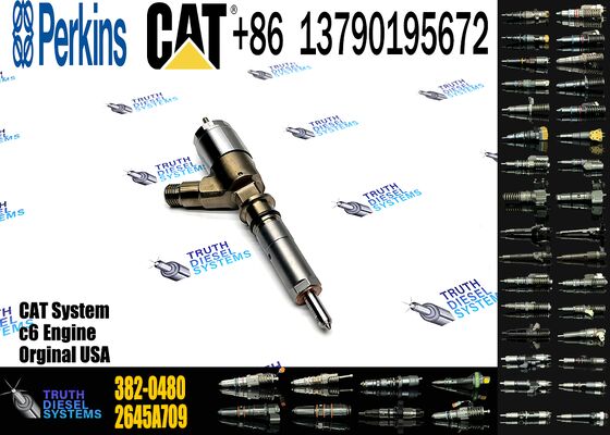 2645A709 Common Rail Injector 320-0680 2645A709 295-9130 382-0480 282-0490 for C6 C6.6 1106D-E66TA Engine