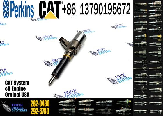 New Diesel Common Rail Fuel Injector 282-0490 2645A709 for Sprayer Excavator C4.4/C6.6 C4.2/C6.4 Trucks