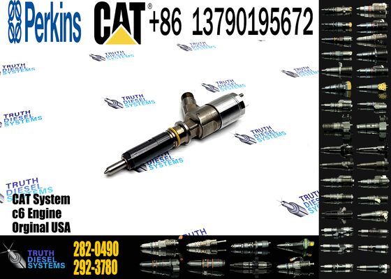 New Diesel Common Rail Fuel Injector 282-0490 2645A709 for Sprayer Excavator C4.4/C6.6 C4.2/C6.4 Trucks
