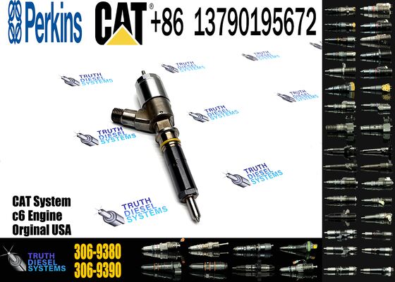 New Diesel Common Rail Fuel Injector 306-9380 10R-7672 2645A734 Steel for Sprayer Excavator C4.2/C6.4 C4.4/C6.6 Truck Parts Excavator Truck Parts Steel