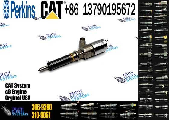320-0690 306-9390 10R-7673 Common Rail Fuel Injector Compatible with Engine C6.6 | High Quality | Durable |