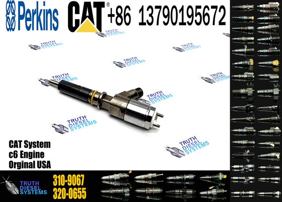 New Diesel Common Rail Fuel Injector 310-9067 3109067 for C6.6 Engine in Stock
