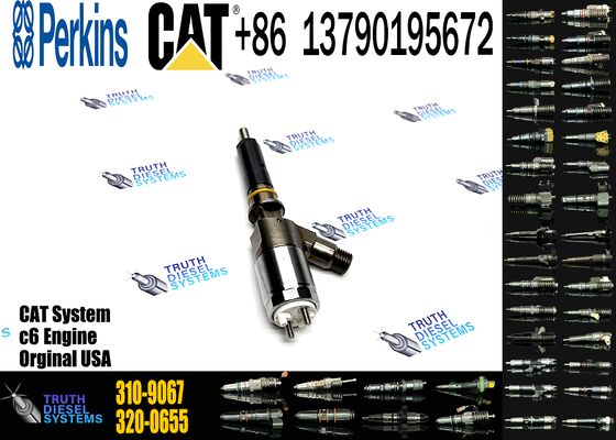 New Diesel Common Rail Fuel Injector 310-9067 3109067 for C6.6 Engine in Stock