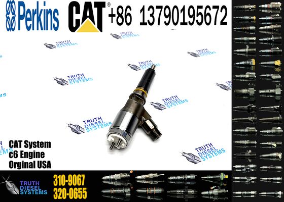 New Diesel Common Rail Fuel Injector 310-9067 3109067 for C6.6 Engine in Stock