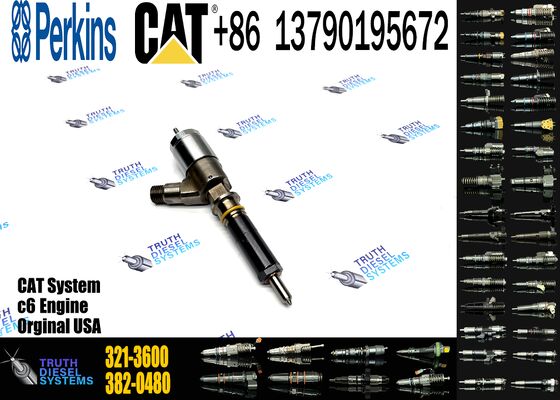 321-3600 3213600 Common Rail Injector for C4.4 C6.4 C6.6 Engine Excavator Loader Construction Machinery