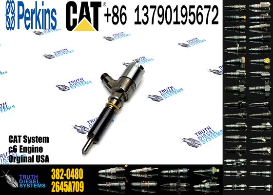 2645A709 Common Rail Injector 320-0680 2645A709 295-9130 382-0480 282-0490 for C6 C6.6 1106D-E66TA Engine