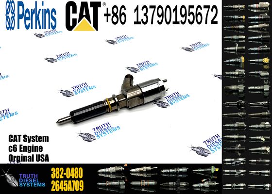 2645A709 Common Rail Injector 320-0680 2645A709 295-9130 382-0480 282-0490 for C6 C6.6 1106D-E66TA Engine