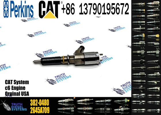 2645A709 Common Rail Injector 320-0680 2645A709 295-9130 382-0480 282-0490 for C6 C6.6 1106D-E66TA Engine