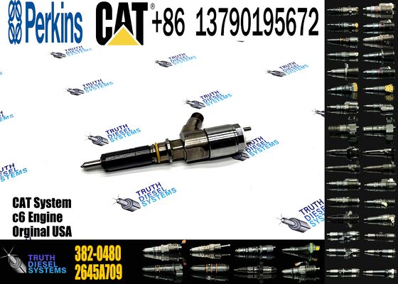 2645A709 Common Rail Injector 320-0680 2645A709 295-9130 382-0480 282-0490 for C6 C6.6 1106D-E66TA Engine
