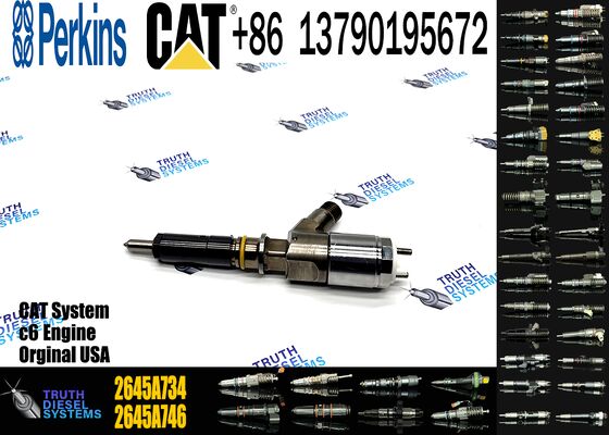New Common Rail Fuel Injector 32E61-00020 2645A734 2645A745 2645A746 2645A747 2645A749 2645A751 2645A753 295-9140 312-5620 CAT