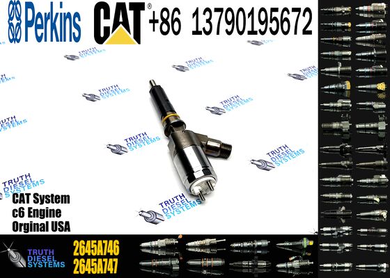 High Quality CAT 320D 323D C6.6 C4.4 Common Rail Diesel Engine Injectors 2645A746 320-0677 Fuel Injector for C-aterpillar Parts