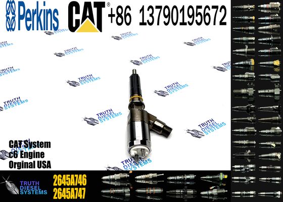 High Quality CAT 320D 323D C6.6 C4.4 Common Rail Diesel Engine Injectors 2645A746 320-0677 Fuel Injector for C-aterpillar Parts