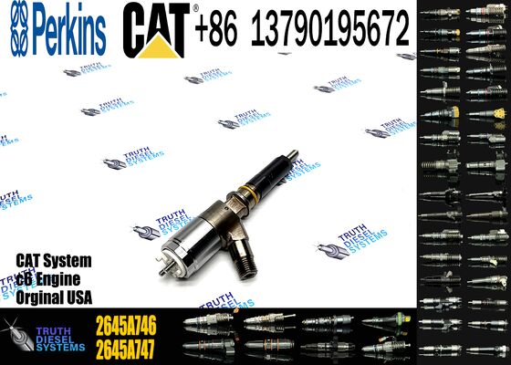 High Quality CAT 320D 323D C6.6 C4.4 Common Rail Diesel Engine Injectors 2645A746 320-0677 Fuel Injector for C-aterpillar Parts